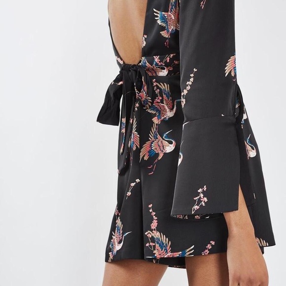 Topshop backless playsuit, UK6, barely worn - Picture 4 of 4